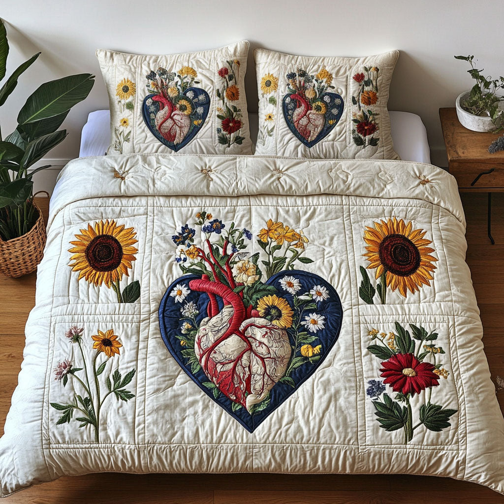 Radiant Heart WN2309082CL Duvet Cover Set