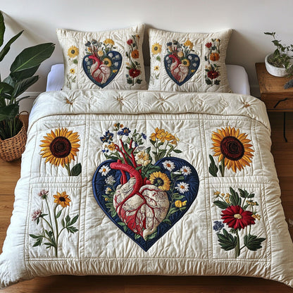 Radiant Heart WN2309082CL Duvet Cover Set