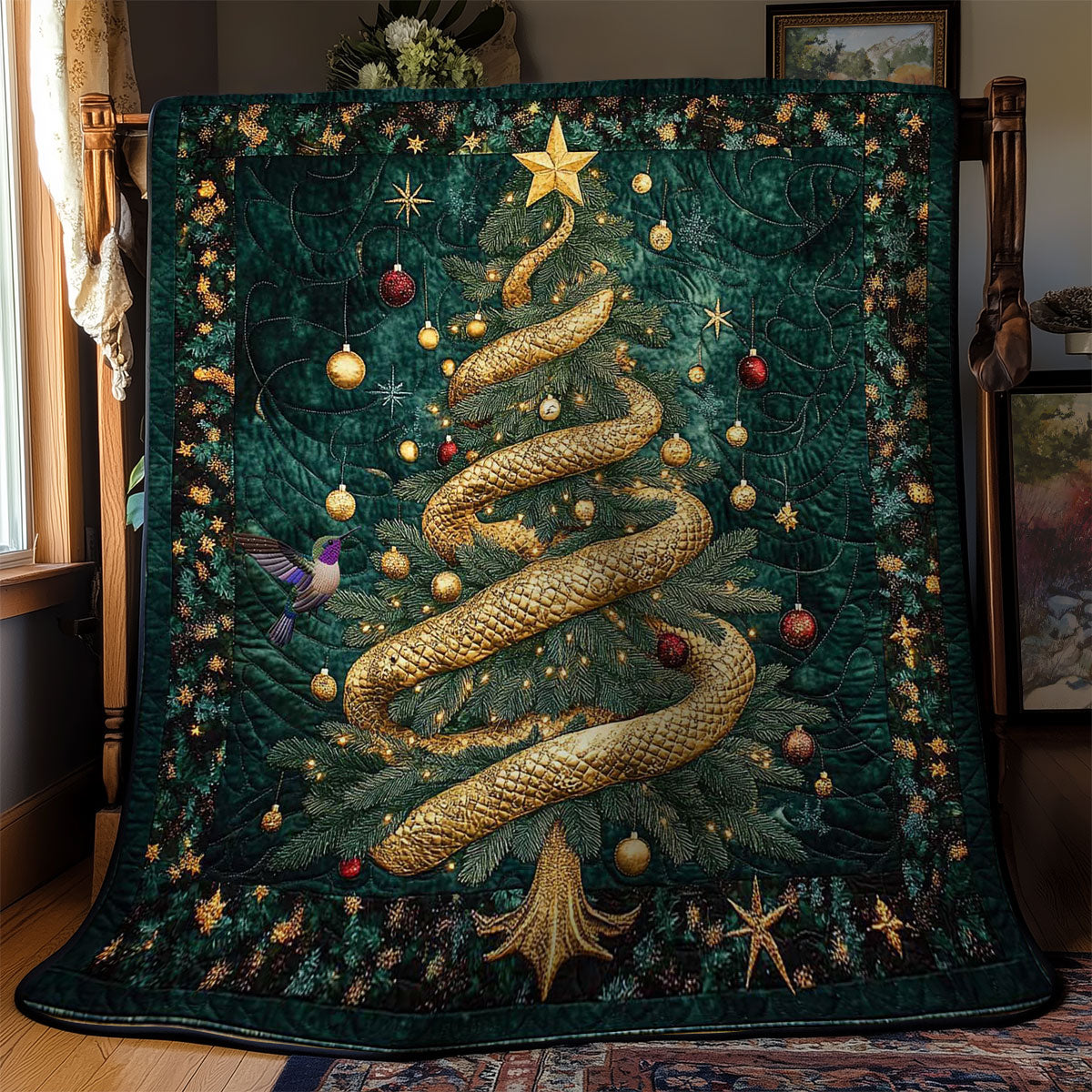 Mystic Snake Tree WN0712007CL Quilt