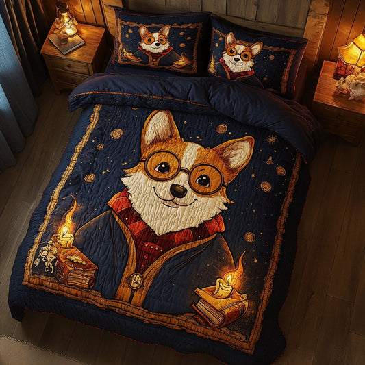 Knowledge Corgi WX0801071CL Duvet Cover Set