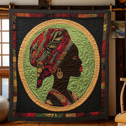 African Black Women Portrait WY0503083CL Quilt