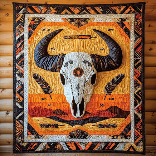 Native Skull CP2006023CL Quilt