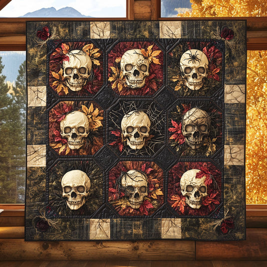 Rust Skull WN2208102CL Quilt