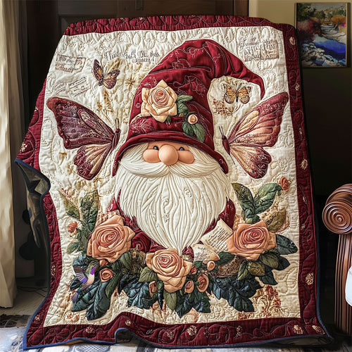 Miraculous Gnome In Garden WY2712042CL Quilt