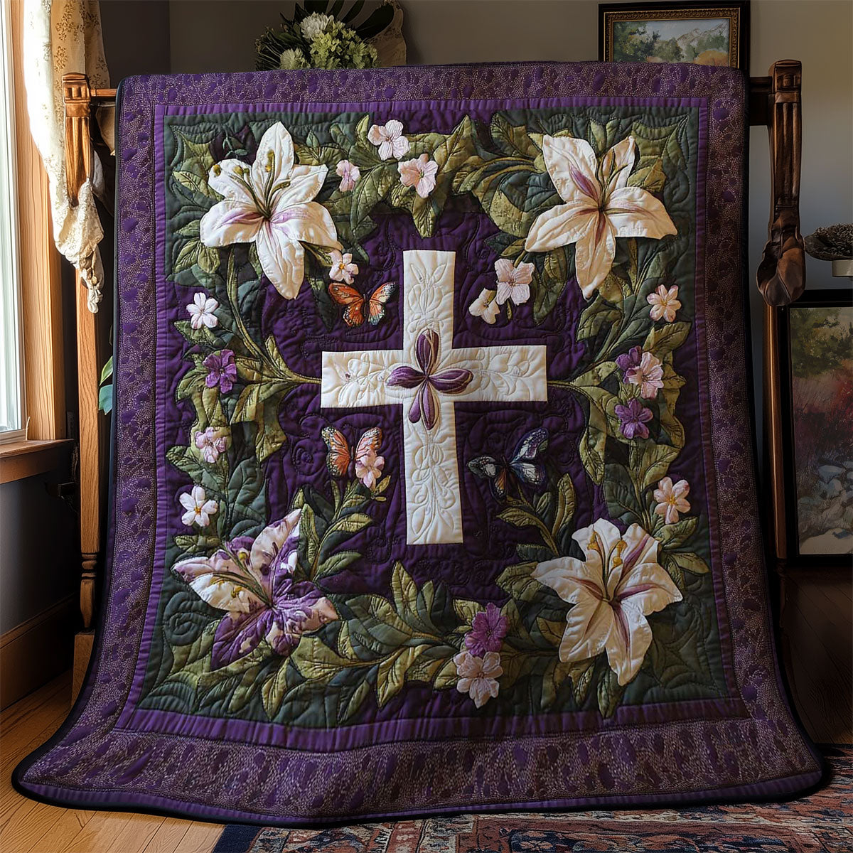Luminous Cross WN2003032CL Quilt