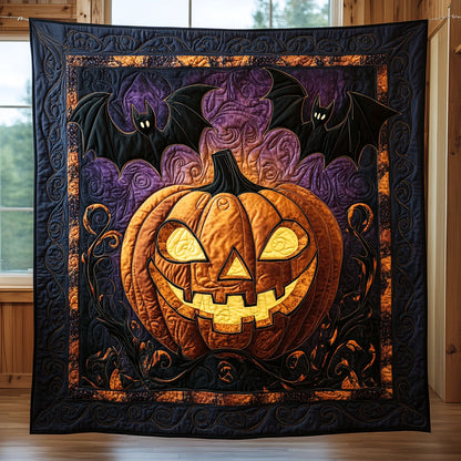 Mystic Pumpkin Bat CW2407057CL Quilt