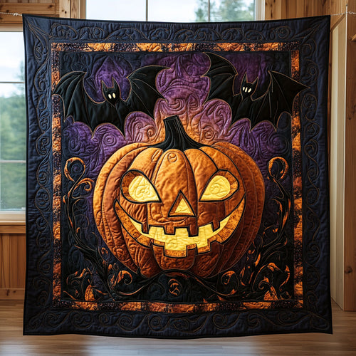 Mystic Pumpkin Bat CW2407057CL Quilt