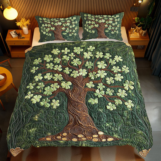 Shamrock Tree Of Life WP1112045CL Duvet Cover Set