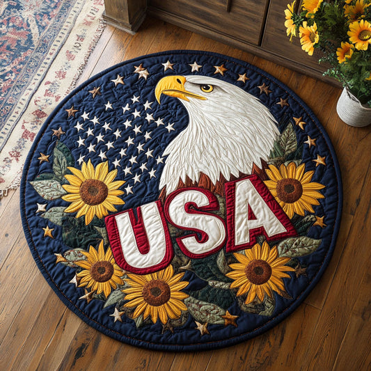 Grace And Spirit CP1406008CL Quilted Round Mat
