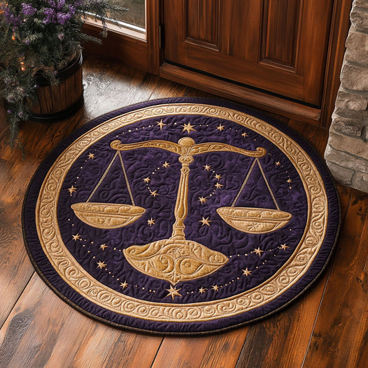 Golden Libra CP1707027CL Quilted Round Mat