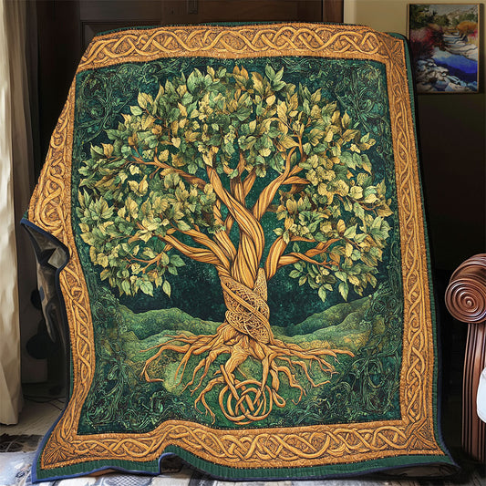Old Tree Of Life WY2001093CL Quilt