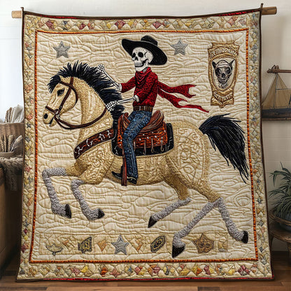Desert Skeleton Cowboy WN1205009CL Quilt