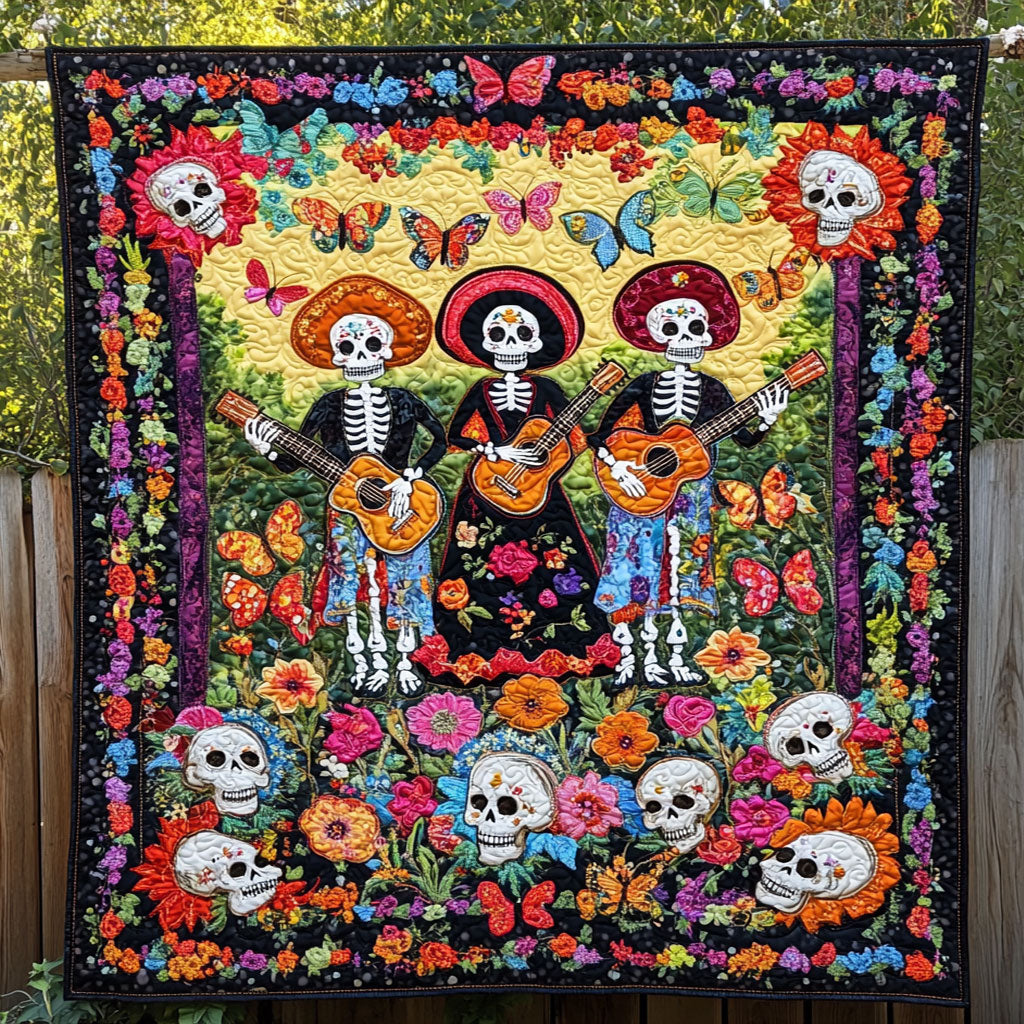 Velvet Skeleton WN0509093CL Quilt