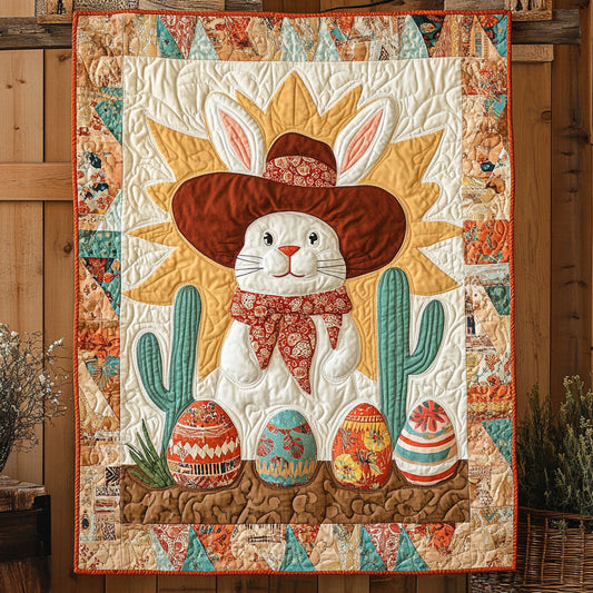 Desert Eggscape WY2607042CL Quilt