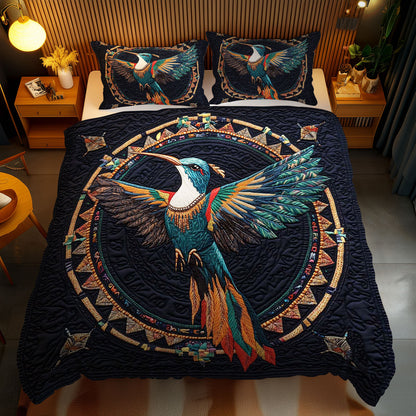 Tribal Hummingbird WN0302085CL Duvet Cover Set