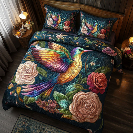 Hummingbird Roses CW0807029CL Duvet Cover Set