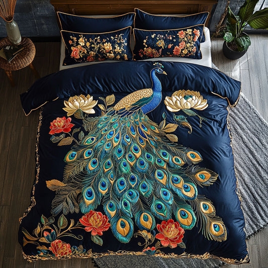 Beautiful Peacock CW2609024CL Duvet Cover Set