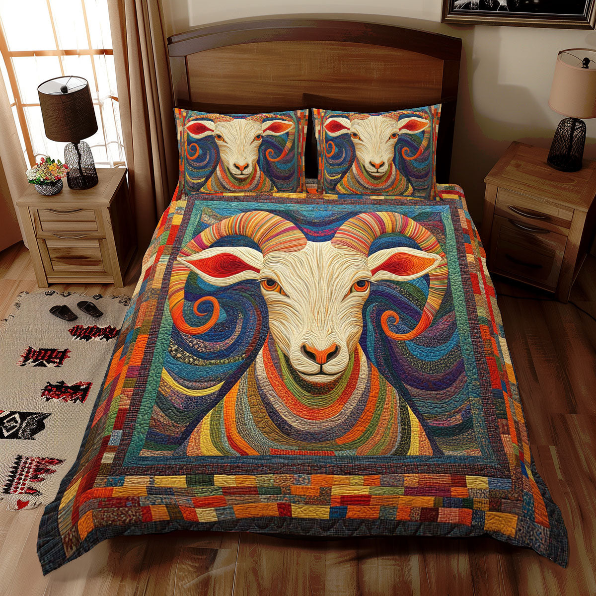 Folk Goat WJ2712035CL Duvet Cover Set