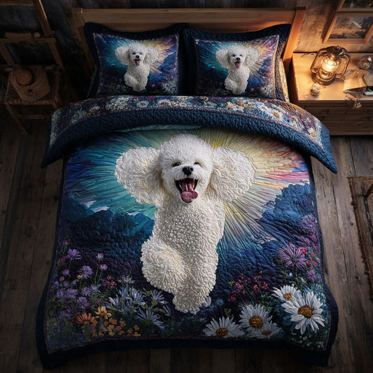 Happy Poodle CW2908023CL Duvet Cover Set