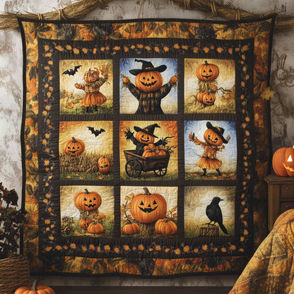Scarecrow And Pup WN0508032CL Quilt