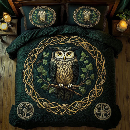 Celtic Owl WY1904033CL Duvet Cover Set