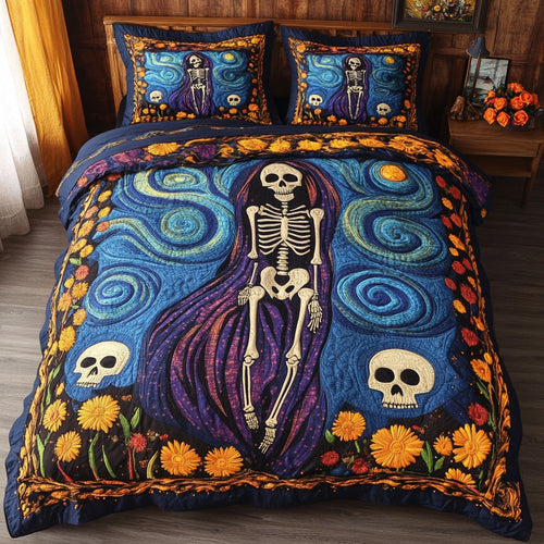 Skeleton Eclipse WN2609061CL Duvet Cover Set