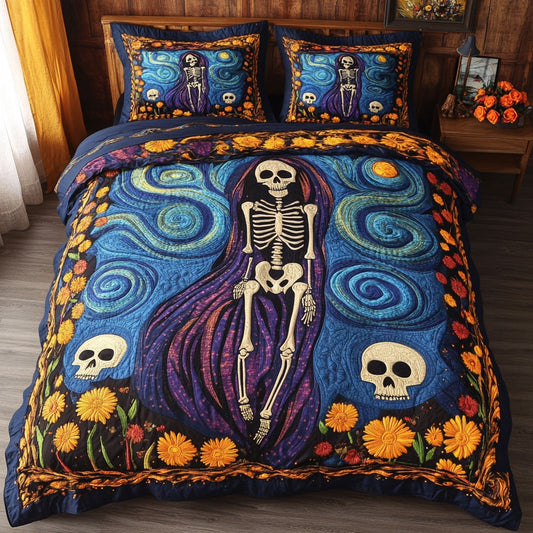 Skeleton Eclipse WN2609061CL Duvet Cover Set