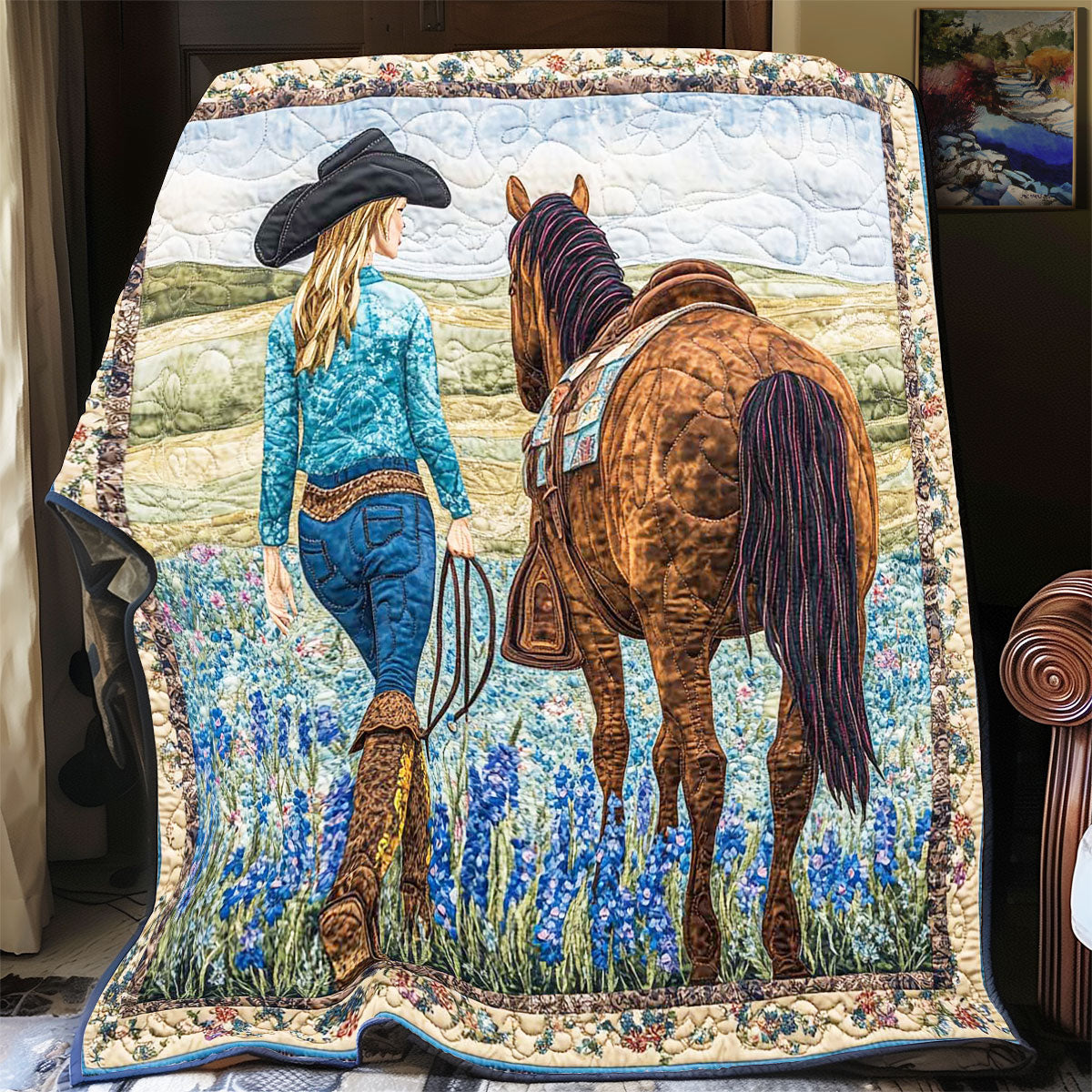 Western Cowgirl WP1401050CL Quilt