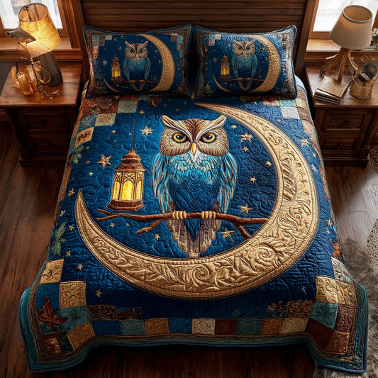 Owl Lantern Glow CW0809024CL Duvet Cover Set