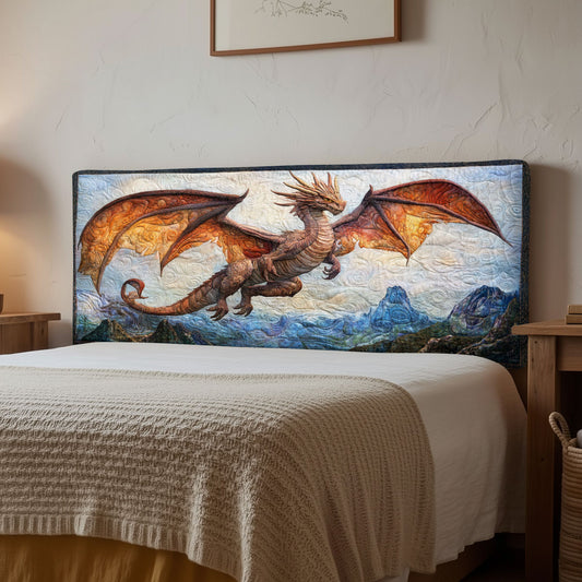 Dragon Ascendant CP1512055CL Quilted Headboard Slipcover