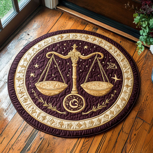 Golden Scale CP1707028CL Quilted Round Mat