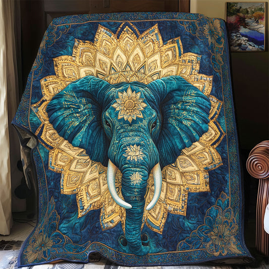 Mandala Elephant WX3105046CL Quilt