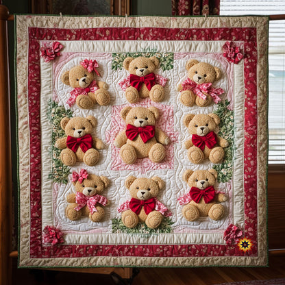 Lovely Teddy Bear WJ1212028CL Quilt