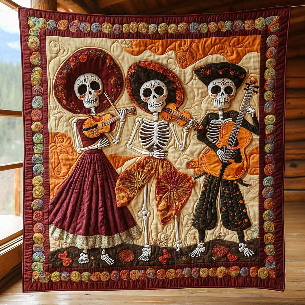 Skull And Song CP1208090CL Quilt