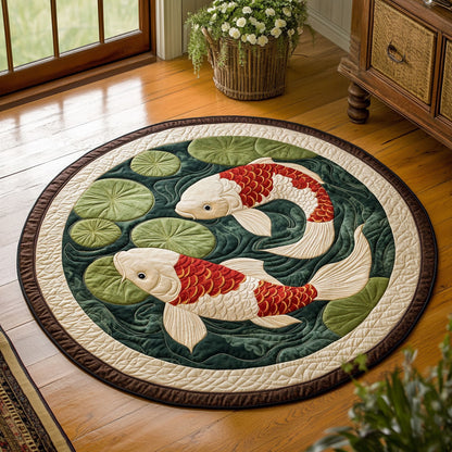 Serene Flow CP1808105CL Quilted Round Mat