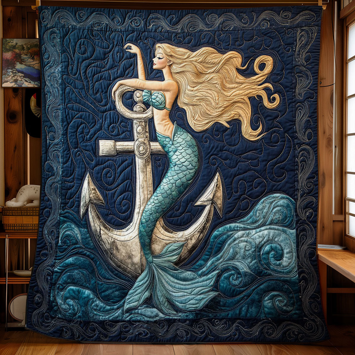 Beauty Of Ocean WY2103004CL Quilt