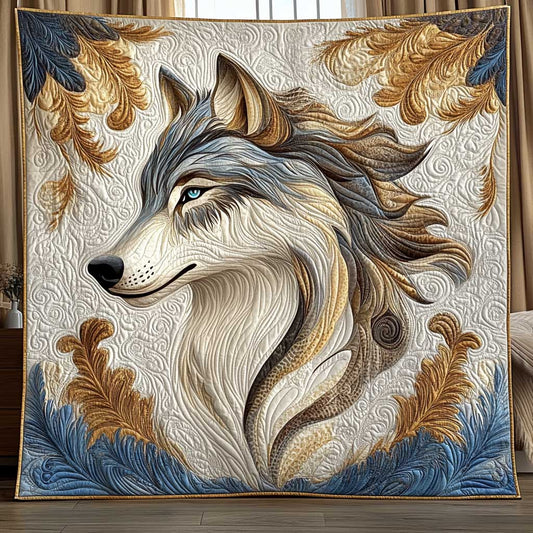 Gray Wolf CQ2604013CL Quilt