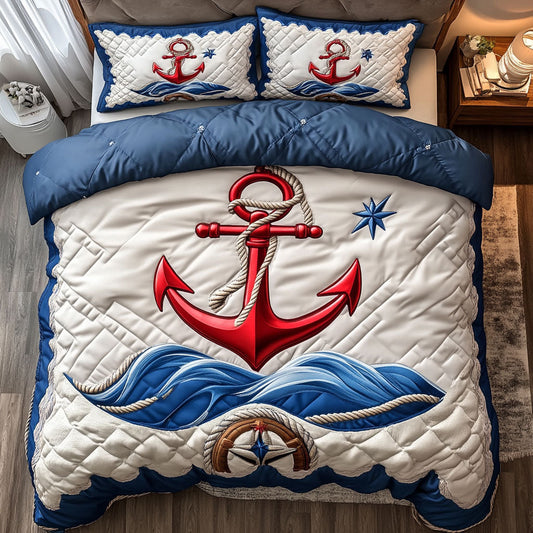 Deep Sea Anchor WN2308035CL Duvet Cover Set