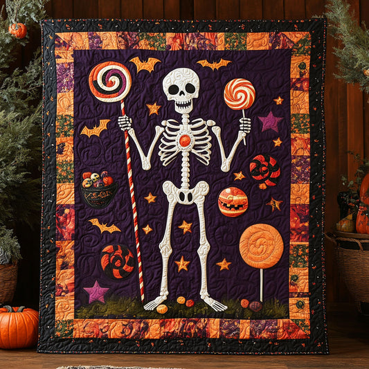 Skeleton Candy Curse DH1909021CL Quilt