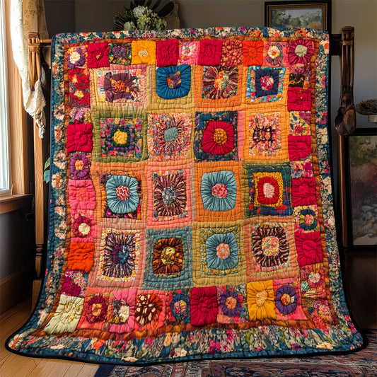 Blooming Patchwork WJ2712004CL Quilt