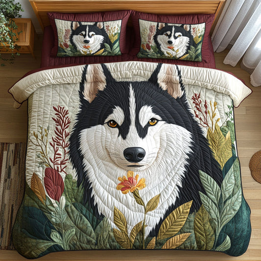 Floral Husky CP1609007CL Duvet Cover Set