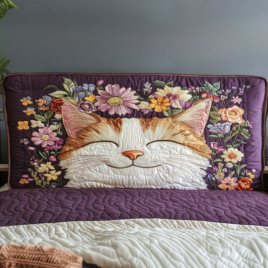 Petal Cat WN2312021CL Quilted Headboard Slipcover