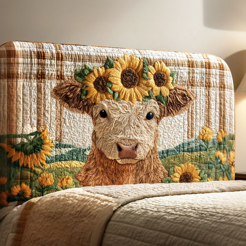 Highland Bloom CP1912011CL Quilted Headboard Slipcover