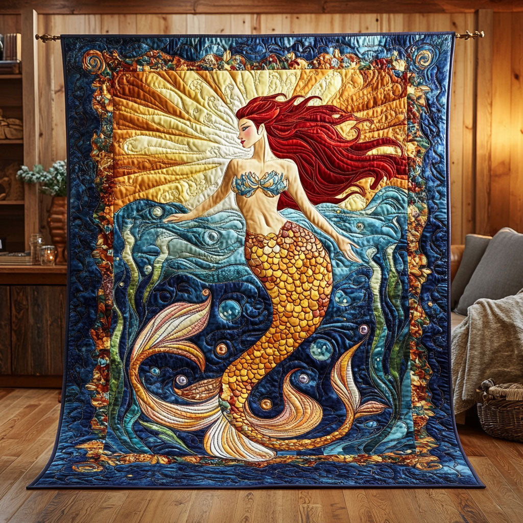 Majestic Mermaid WJ2503014CL Quilt
