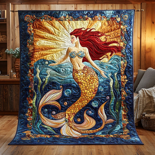 Majestic Mermaid WJ2503014CL Quilt