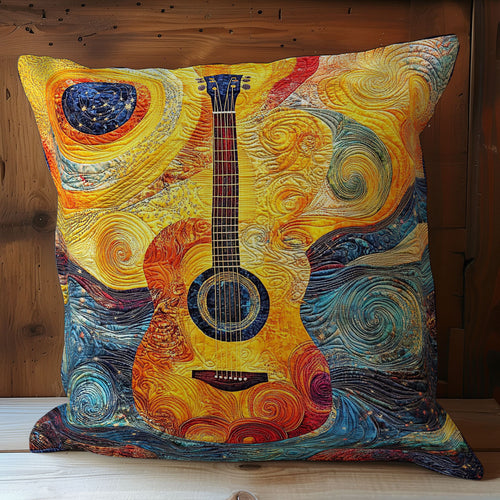 Mystic Guitar WY1102117CL Quilt Pillow Case