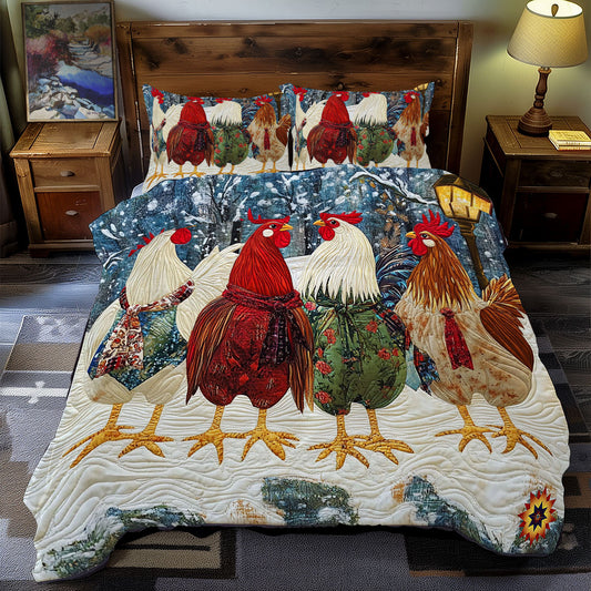 Snow Chicken WY2811046CL Duvet Cover Set