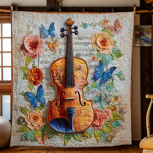Blooming Violin CW2705490CL Quilt