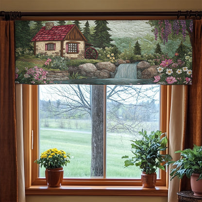 Mystic Village WX1405026CL Quilted Valance