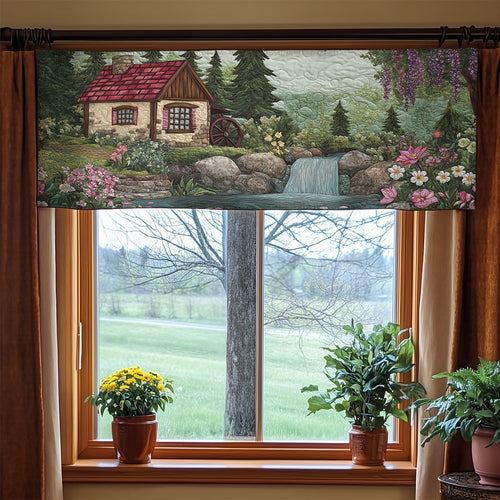 Mystic Village WX1405026CL Quilted Valance